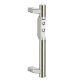 Series FG8 | Functional Handles - Automation: tubular handles, push buttons, emergency stop, LED indicator light, stainless steel, aluminum,  natural color