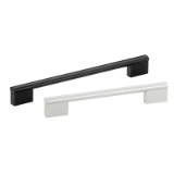 Series A6 | Industrial Handles - Bow handles / tube handles / machine handles for cabinets and doors: aluminum
