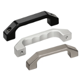 Series AG | Industrial Handles - Bow handles for machinery and industrial equipment: aluminum, black, silver or natural color