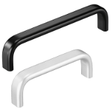 Series MF-20 | Industrial Handles - Bow handles for machine / equipment / apparatus engineering: aluminum, oval, slim