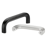Series MF-22 | Industrial Handles - Bow handles for machine / equipment / apparatus engineering: aluminum, solid, heavy duty, triangular