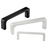 Series MG-01 | Industrial Handles - Bow handles / machine handles for industrial equipment: aluminum, black or natural color