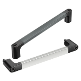 Series MS-01 | Industrial Handles - Bow handles for machine / equipment / apparatus engineering: aluminum, solid