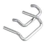 Series AM | Industrial Handles - Angled bow / machine handles for industrial equipment: steel, round
