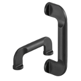 Series K4 | Industrial Handles - Bow handles / machine handles for industrial equipment: plastic / polyamide, for thin sheet metal, heavy duty