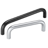 Series M2 | Industrial Handles - Bow handles / machine handles for industrial equipment: steel, round