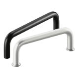 Series RA | Industrial Handles - Bow handles / machine handles for industrial equipment: aluminum, round, black, silver or natural color