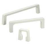 Series S1 | Industrial Handles - Bow / machine handles for 19 inch front panels and equipment: aluminum, black or natural color