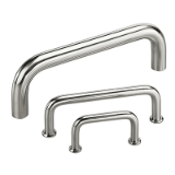 Series VA | Industrial Handles - Bow handles / machine handles for laboratories, medical and chemical areas: Stainless steel, 1.4404, 316L