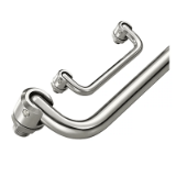 Series EK | Industrial Handles - Collapsible handles / machine handles for industrial equipment: stainless steel, round