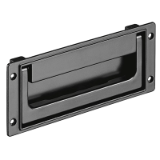 Series SK-50 | Industrial Handles - Tray / collapsible / machine handles for industrial equipment: aluminum, black, white or gray, antibacterial option