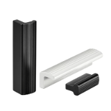 Series AL-26 | Industrial Handles - Ledge handles / machine handles for industrial equipment: aluminum, black, titanium or natural color